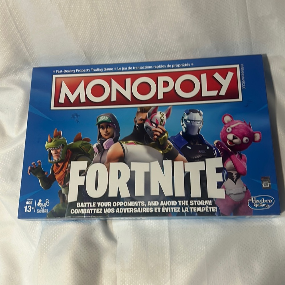 Fortnite Monopoly Board Game